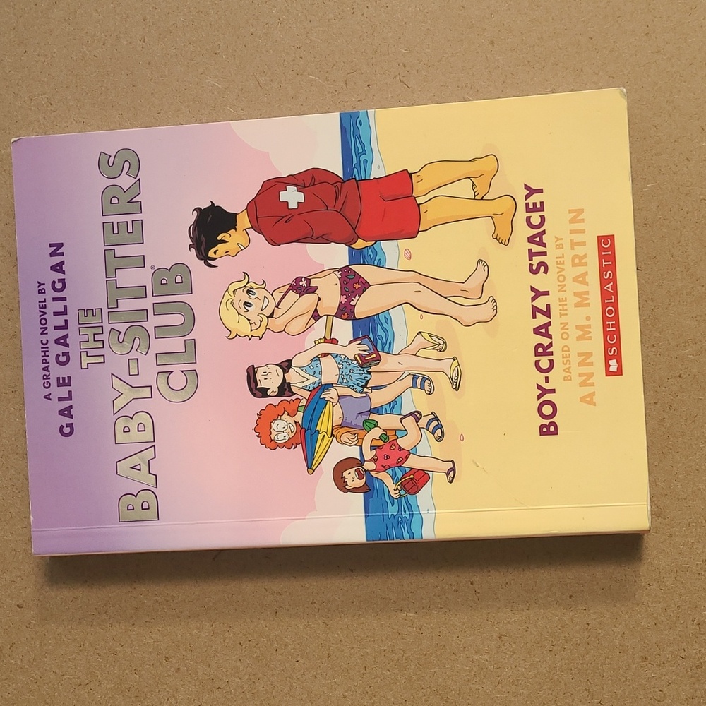 New graphic novel by Gale Galligan The BabySitters Club Boy Crazy Stacey